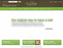 Tablet Screenshot of cakeballs.com